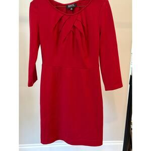Adrianna Papel Petit Long Sleeve Red Dress size 2P